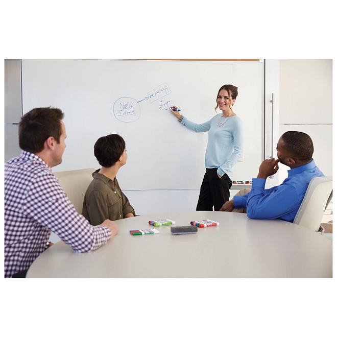 Expo - Low Odor Dry Erase Marker Starter Set, Assorted - 4 per Pack - Image 7