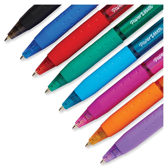 Paper Mate - InkJoy 300RT Ballpoint Pen, Assorted Ink, Medium - 8 Pens - Image 5