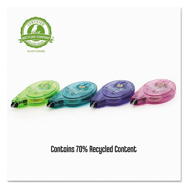 Tombow® MONO Original Correction Tape, Asst RetroColor Applicators, 1/6" x 394", 10pk. - Image 6
