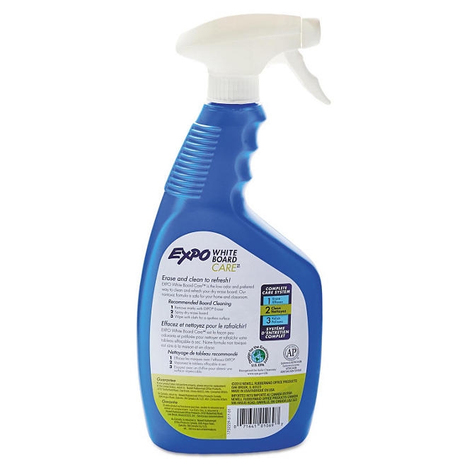 EXPO Dry Erase Surface Cleaner, 22oz. Bottle - Image 3