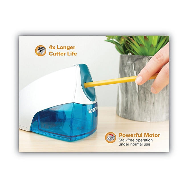Stanley Bostitch Compact Desktop Electric Pencil Sharpener - Blue - Image 4