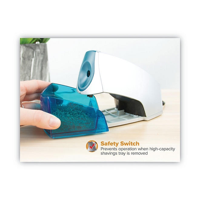 Stanley Bostitch Compact Desktop Electric Pencil Sharpener - Blue - Image 5