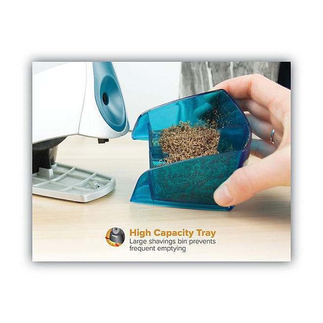 Stanley Bostitch Compact Desktop Electric Pencil Sharpener - Blue - Image 6