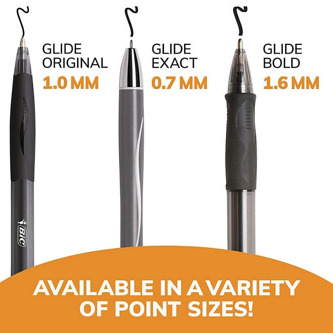 BIC Velocity Retractable Ball Pen, 1.6 mm, Black, 36 pk. - Image 6