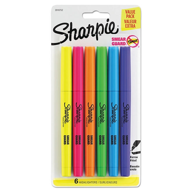 Sharpie Pocket Highlighters - Office Pack, Chisel Tip, Yellow, 36 per pack - Image 8