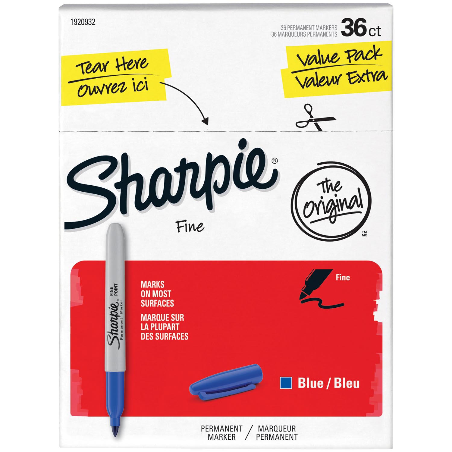 Sharpie Permanent Marker, Fine Point, Select Color - 36/Pack - Image 7