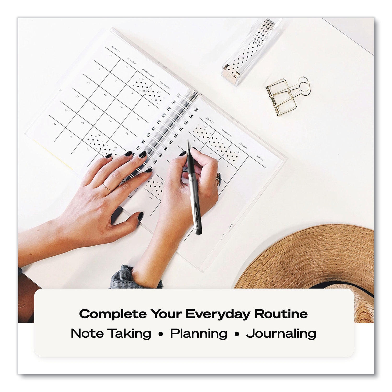 uni-ball 207 Impact Roller Ball Gel Stick Pens, Select Ink Color Bold - Dozen - Image 5