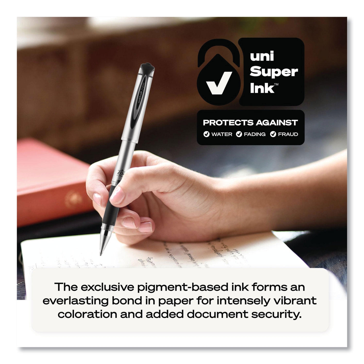 uni-ball 207 Impact Roller Ball Gel Stick Pens, Select Ink Color Bold - Dozen - Image 7