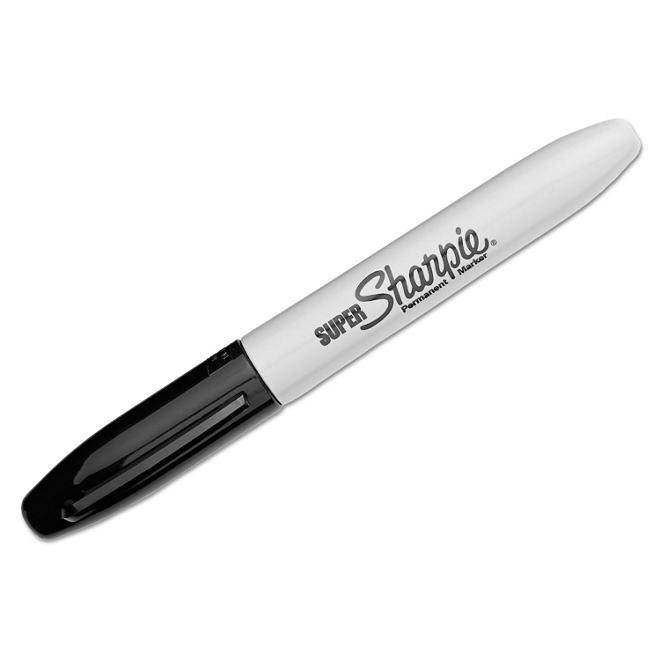 Sharpie Super Permanent Markers, Select Color Fine, 12 ct. - Image 5