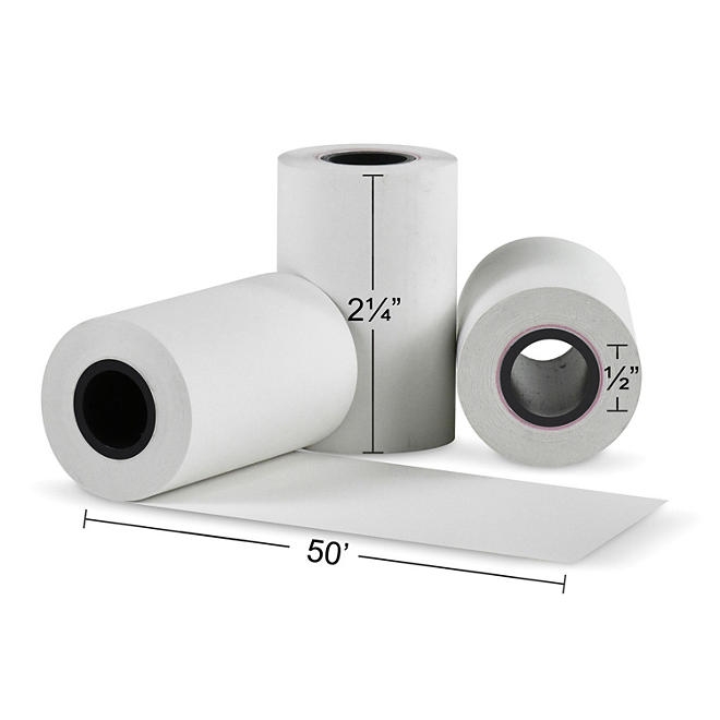 Member's Mark Thermal Receipt Paper Rolls, 2 1/4" X 50' , 48 Rolls - Image 5