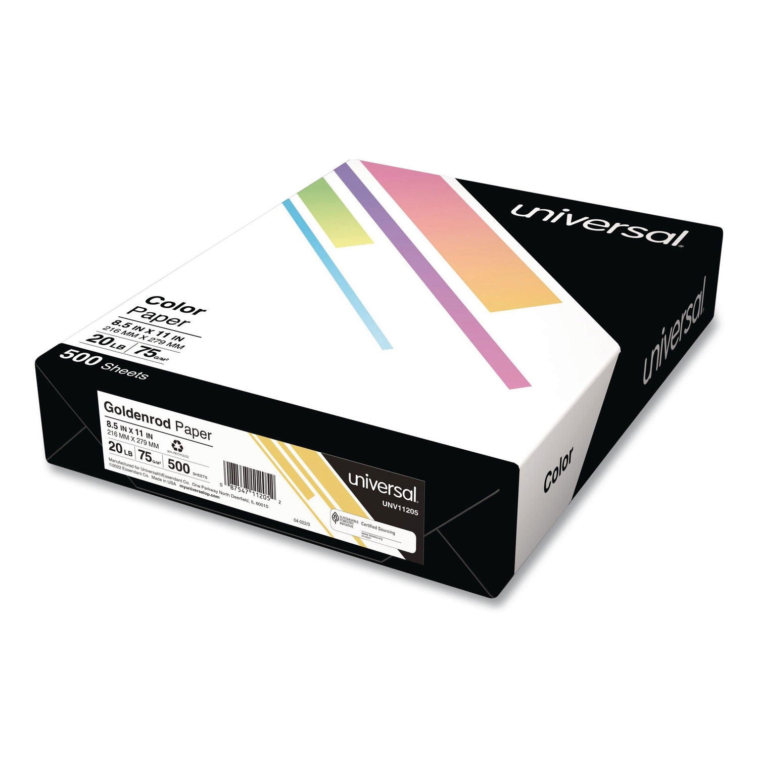 Universal Colored Paper, 20lb, 8-1/2" x 11", 500 Sheets/Ream, Various Colors - Image 10