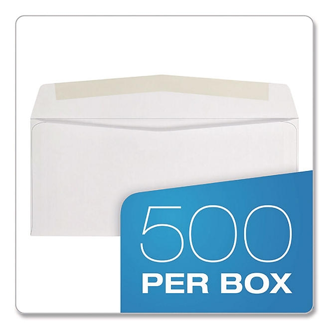 Quality Park - Business Envelope, Contemporary, 10, White - 500/Box - Image 6