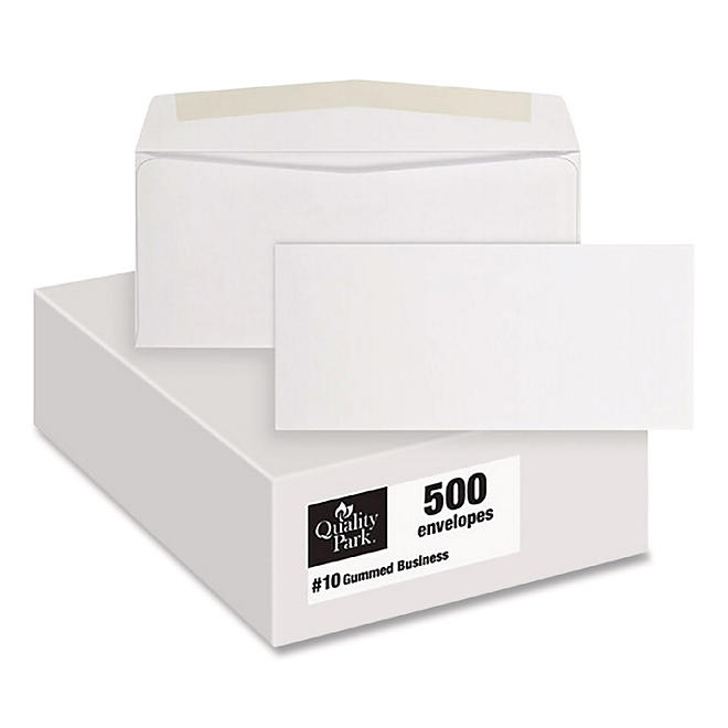 Quality Park - Business Envelope, Contemporary, 10, White - 500/Box - Image 9