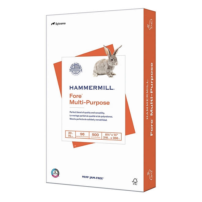Hammermill Printer Paper, 20lb Fore Multipurpose Paper, 96 Bright, 11x17 - 1 Ream 500 Sheets - Image 2