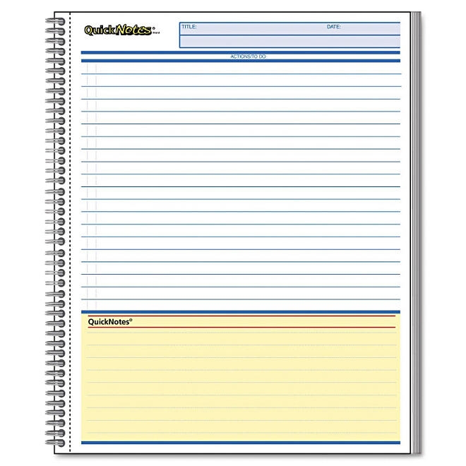 One Subject Wirebound Business Notebook - 80 Shs - Image 3