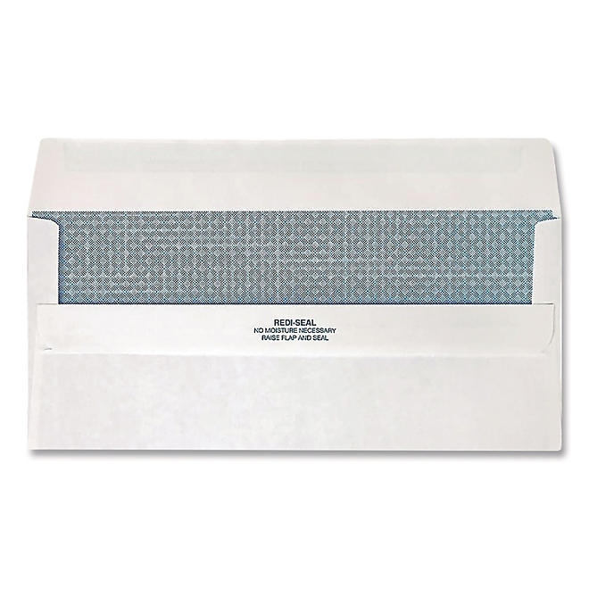 Quality Park - Left Window Envelopes, 10, Security Tint, Redi-Seal - 500 Count - Image 5