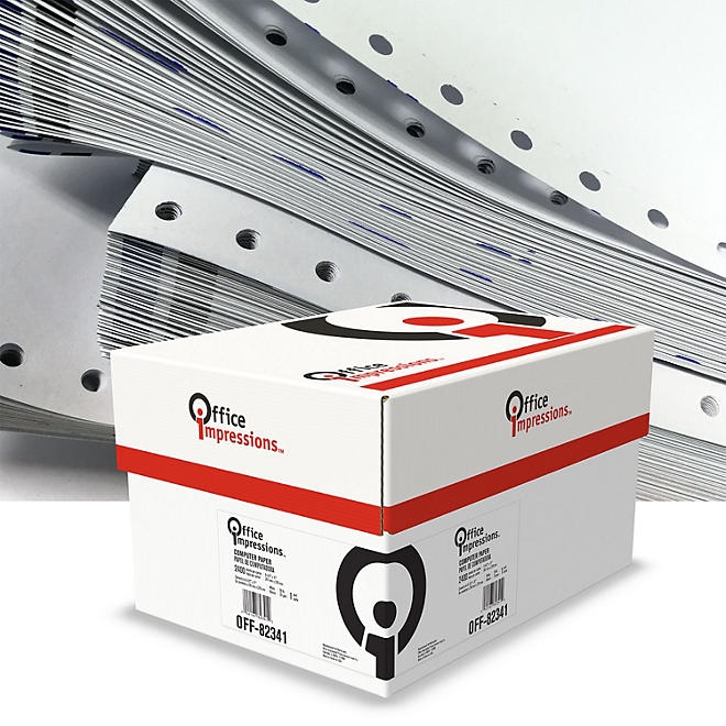 Office Impressions - Computer Paper, 20lb, 92 Bright, 9-1/2 x 11" - Case - Image 3