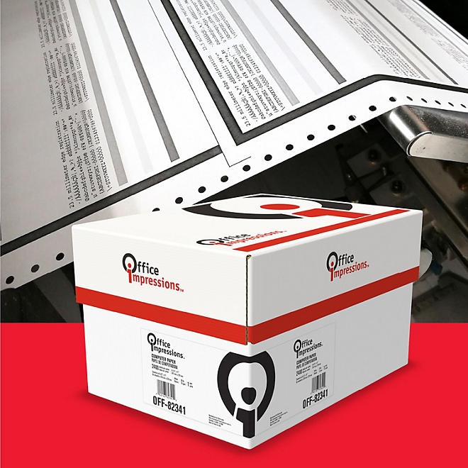 Office Impressions - Computer Paper, 20lb, 92 Bright, 9-1/2 x 11" - Case - Image 4