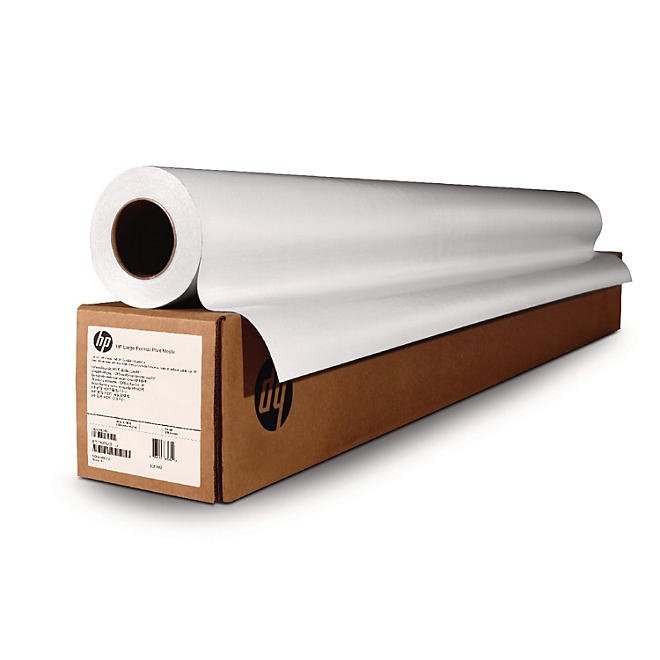 HP DesignJet Large Format Paper for Inkjet Prints, 4 mil, 36" x 150 ft, White - Image 4