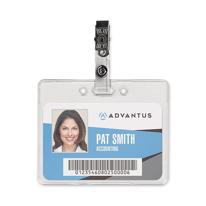 Advantus Badge Straps with Clips - 100 ct. - Image 4