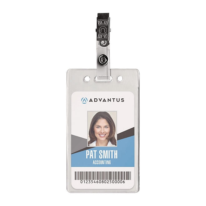 Advantus Badge Straps with Clips - 100 ct. - Image 5