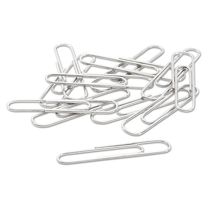 ACCO - Paper Clips, 1 Size, Smooth, 100 Count - 10 Pack - Image 4