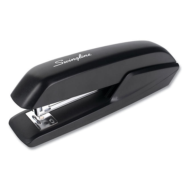 Swingline® Standard Full Strip Desk Stapler, 20-Sheet Capacity, Black - Image 2