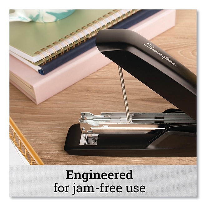 Swingline® Standard Full Strip Desk Stapler, 20-Sheet Capacity, Black - Image 5