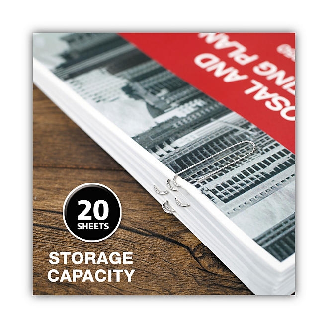 ACCO - Paper Clips, Jumbo, Non-Skid, 100 Count - 10 Pack - Image 6