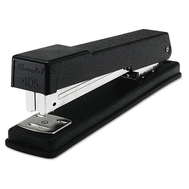 Swingline - Light-Duty Full Strip Desk Stapler, 20-Sheet Capacity - Black - Image 2
