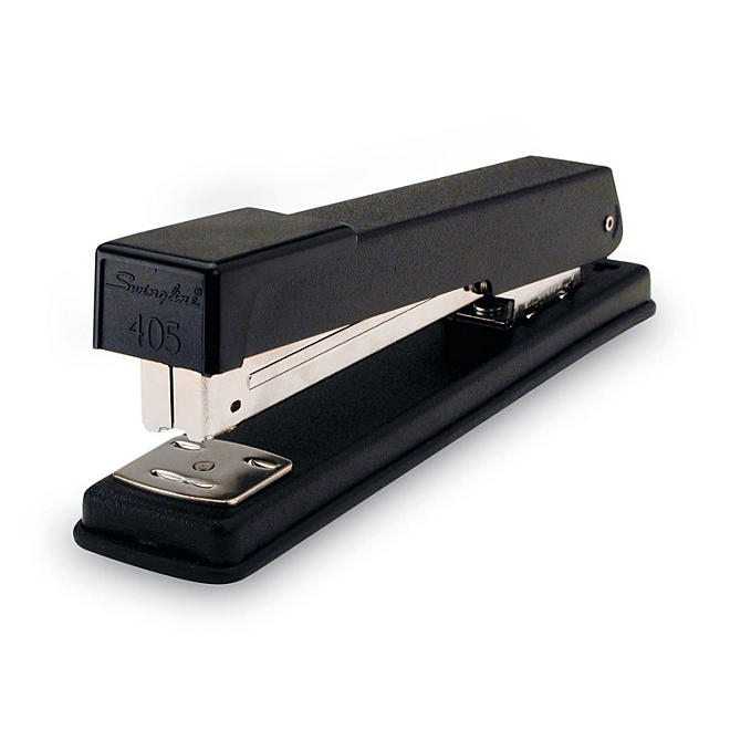 Swingline - Light-Duty Full Strip Desk Stapler, 20-Sheet Capacity - Black - Image 3
