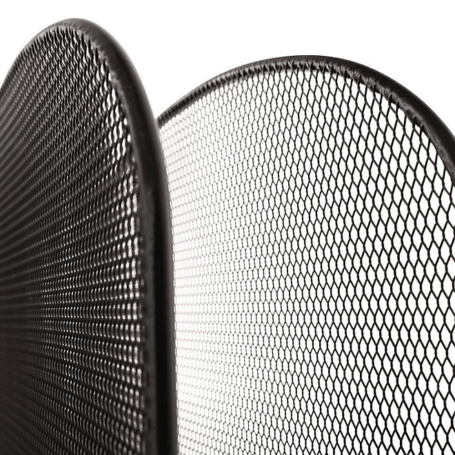 Safco Mesh Two & Six Combination Rack, Black - Image 8