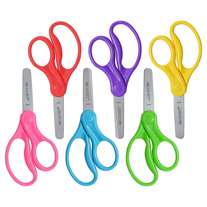Westcott 36pc 5" Blunt Tip Kid Scissors - Image 4