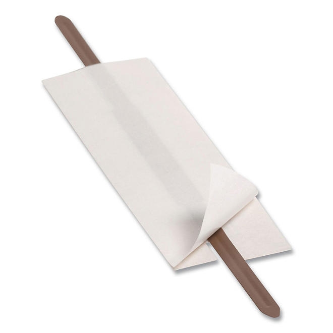 Smead 2" Capacity Reinforced Self-Adhesive Fasteners, Brown, 100ct. - Image 6