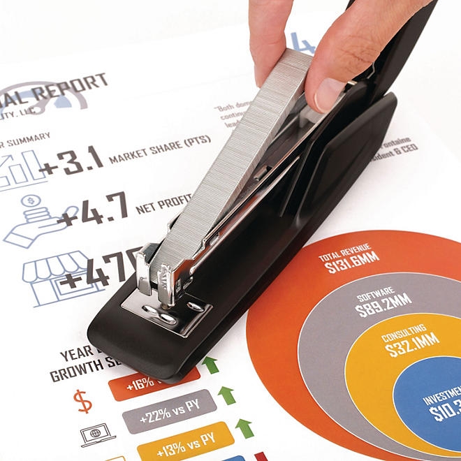 Swingline - S.F. 1 Standard Economy Chisel Point 210 Full-Strip Staples - 5000/Box - Image 4