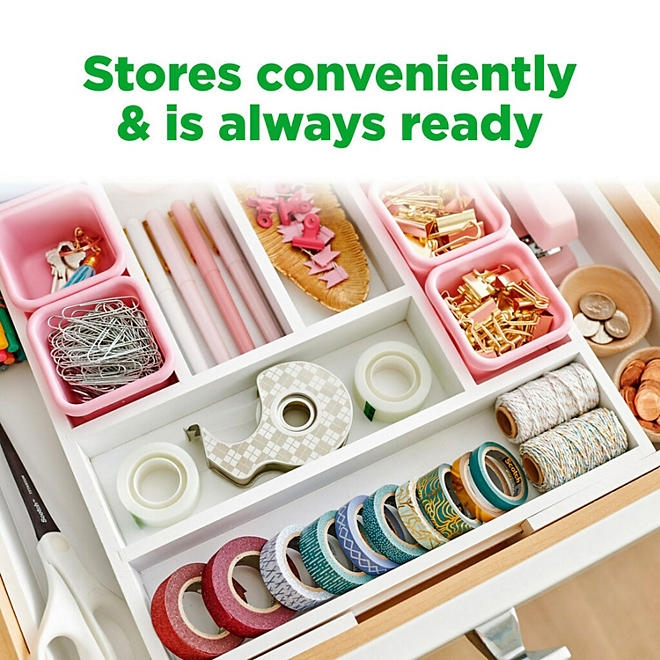 Scotch Stainless Steel Refillable Dispenser and Scotch Magic Tape with 66% Plant Based Adhesive, 0.75" x 550" - Image 7