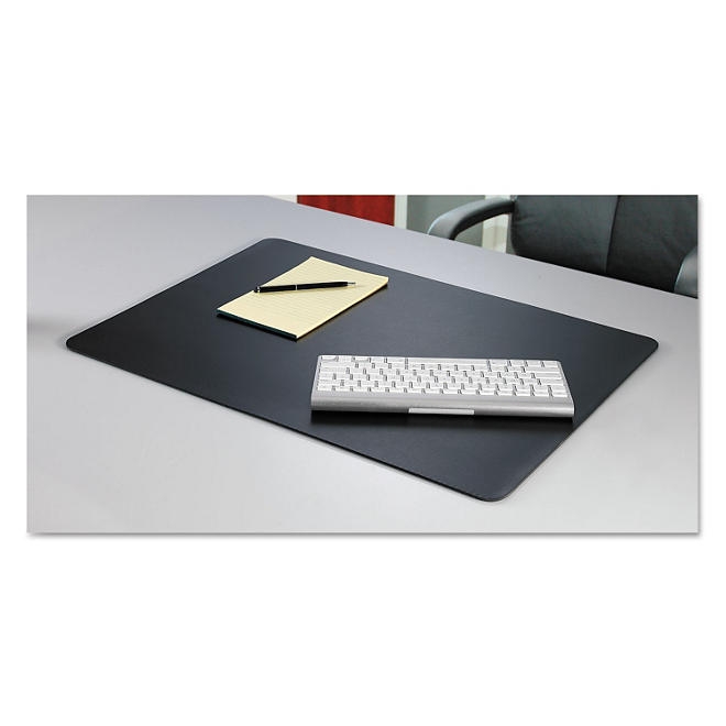 Artistic - Rhinolin II Desk Pad with Microban, 36 x 24 - Black - Image 2