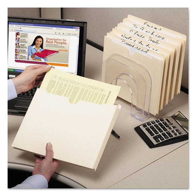 Smead 2" Expansion File Jackets, Manila Letter, 50ct. - Image 7