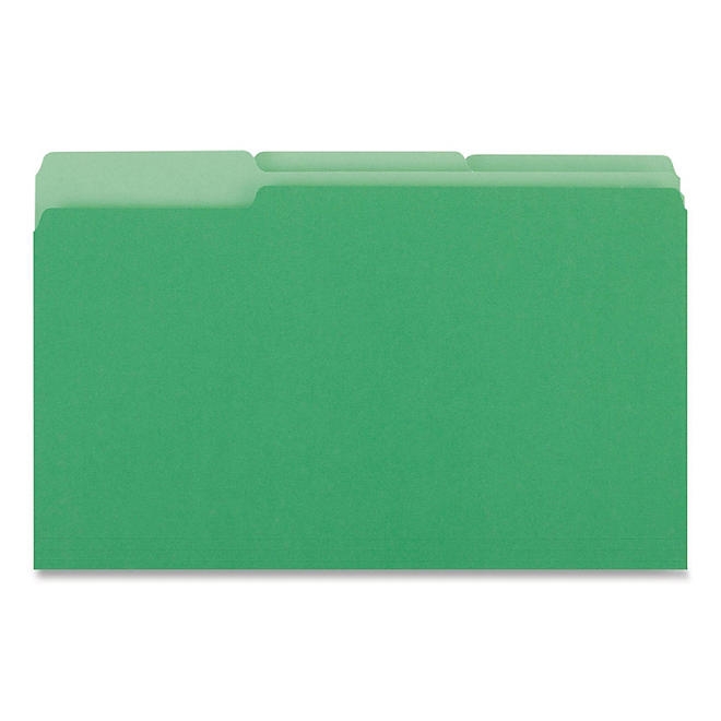 Universal® Deluxe Colored Top Tab File Folders - Image 8