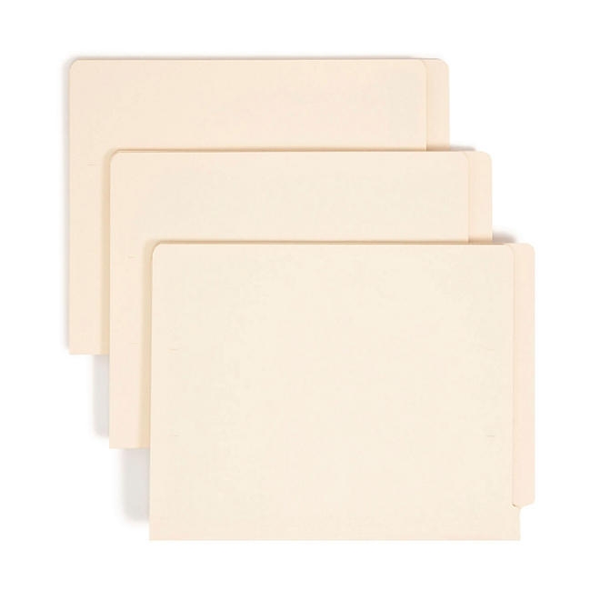 Smead Two-Ply End Tab Shelf Folders, Manila (Letter, 100ct.) - Image 2