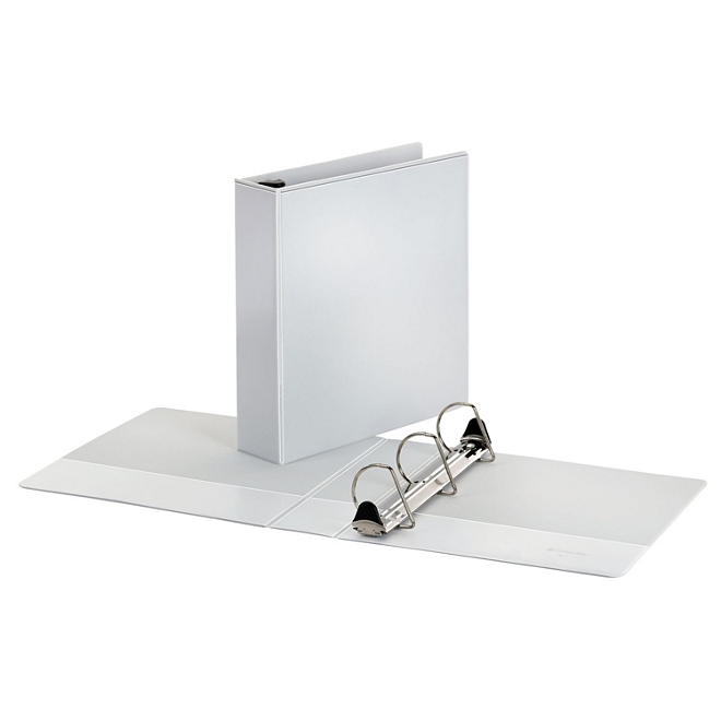 Member's Mark 2" D-Ring View Binder, White 4 pk. - Image 5