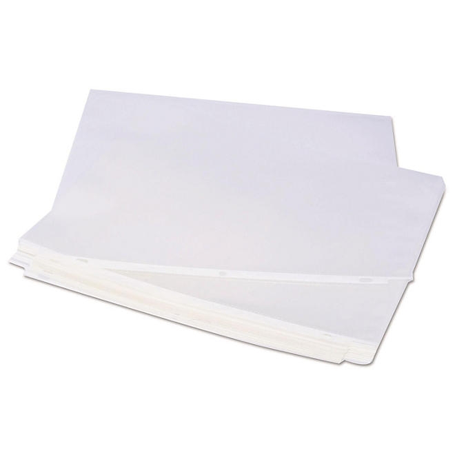 Universal® Standard Sheet Protector, Economy, 8-1/2" x 11, Clear, 200/Box - Image 7