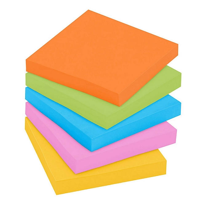 Post-it Super Sticky Notes, 3 in. x 3 in., Energy Boost Collection, 14 Pads/Pack - Image 11