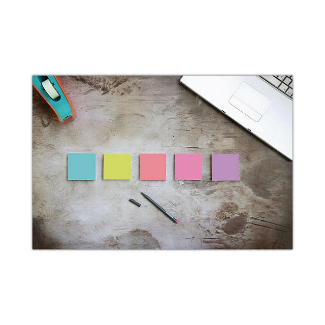 Post-it Notes Super Sticky Pads in Miami Colors, 3 x 3, 70/Pad, 24 Pads/Pack - Image 11