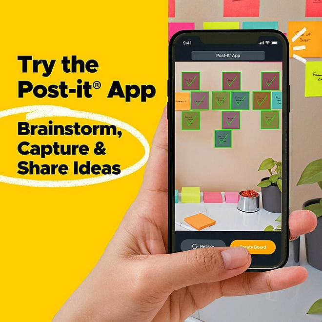 Post-it Super Sticky Notes, 4" x 6", Assorted Colors, Lined, 8 Pack, 800 Total Sheets - Image 10