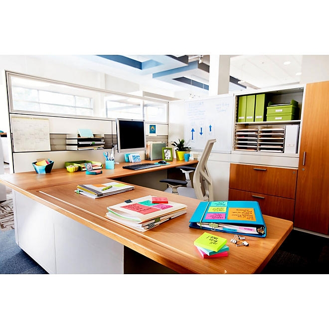 Post-it Notes, 1 3/8" x 1 7/8", Cape Town Collection, 18 Pads, 1,800 Total Sheets - Image 9