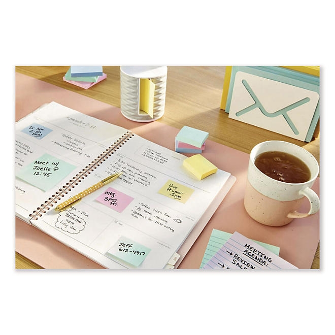 Post-it Notes - Original Pads in Canary Yellow, 1-1/2 x 2, 90/Pad - 24 Pads/Pack - Image 4