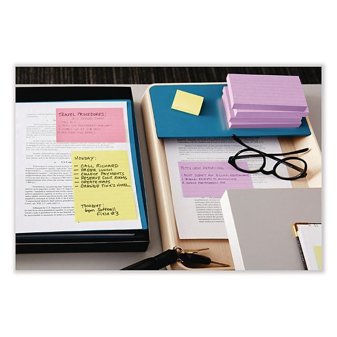 Post-it Notes - Original Pads in Canary Yellow, 1-1/2 x 2, 90/Pad - 24 Pads/Pack - Image 5