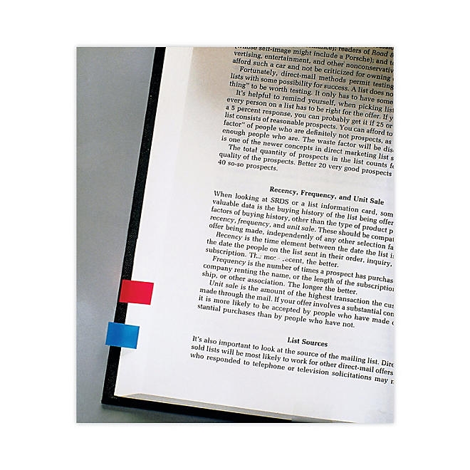 Post-it Flags - Small Page Flags in Dispensers, Four Colors, 35/Color - 4 Dispensers/Pack - Image 9