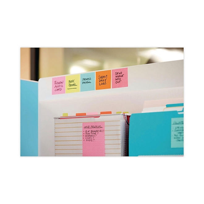 Post-it Pop-up Notes Super Sticky - Pop-up Dispenser Value Pack, 3 x 3 - Assorted - Image 7